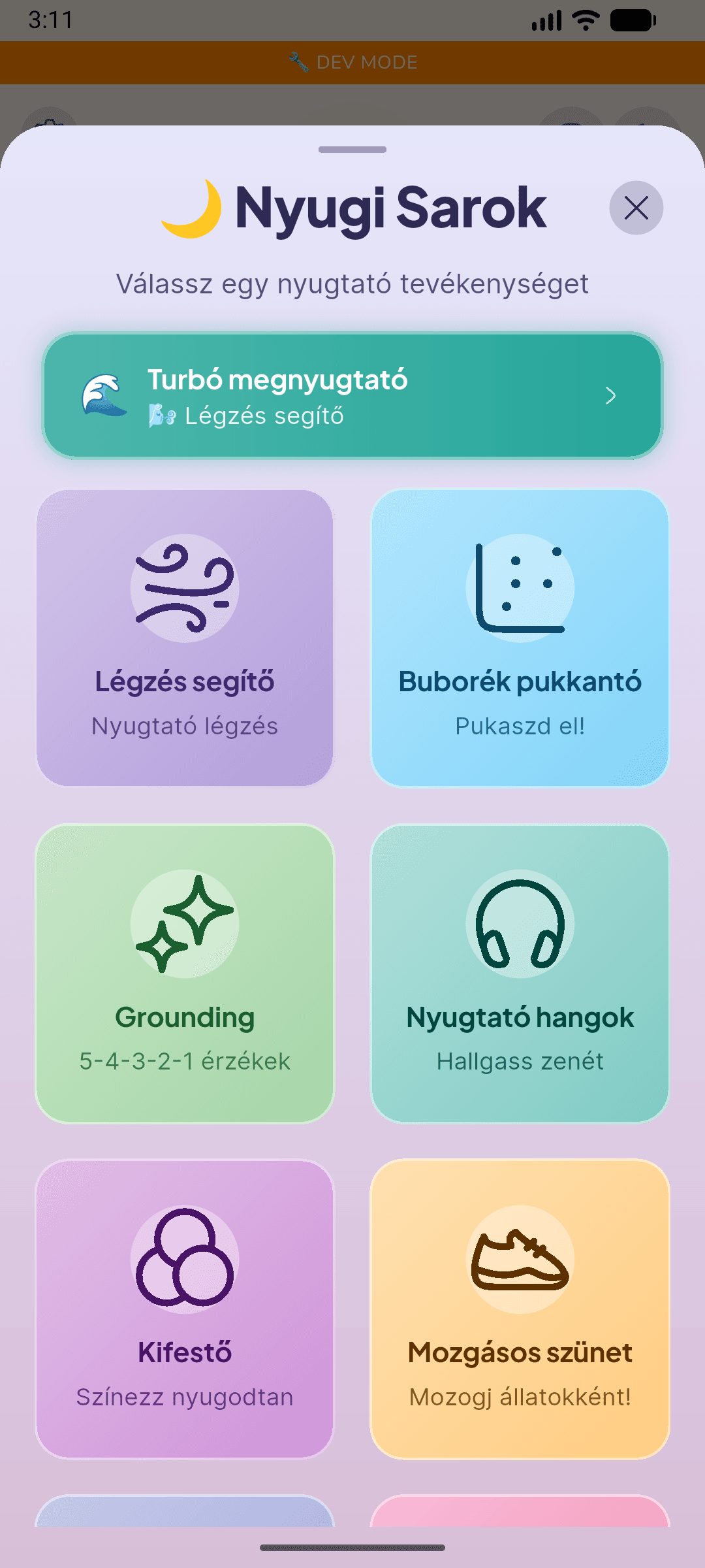 Érzelmek & Zones képernyőkép 2