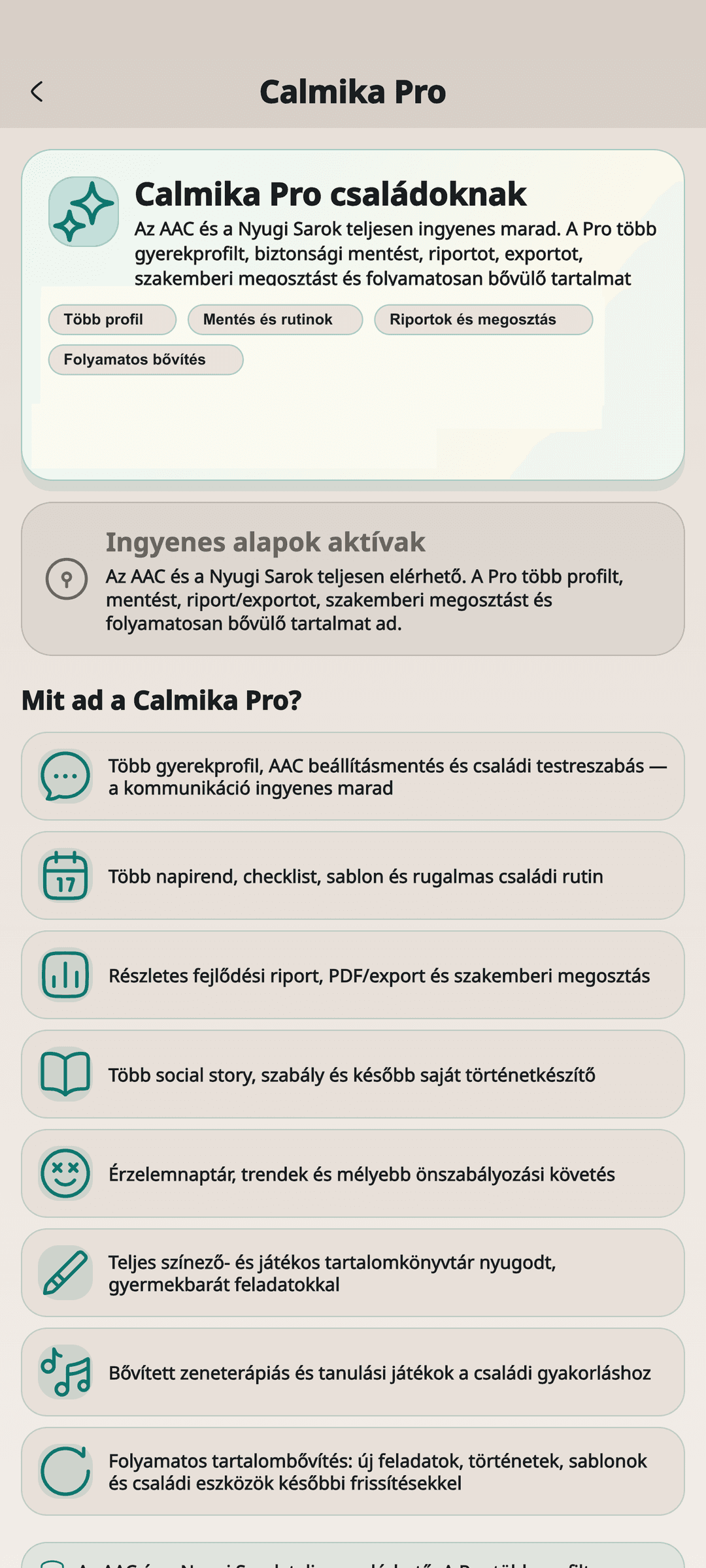 Vizuális Napirend képernyőkép 4