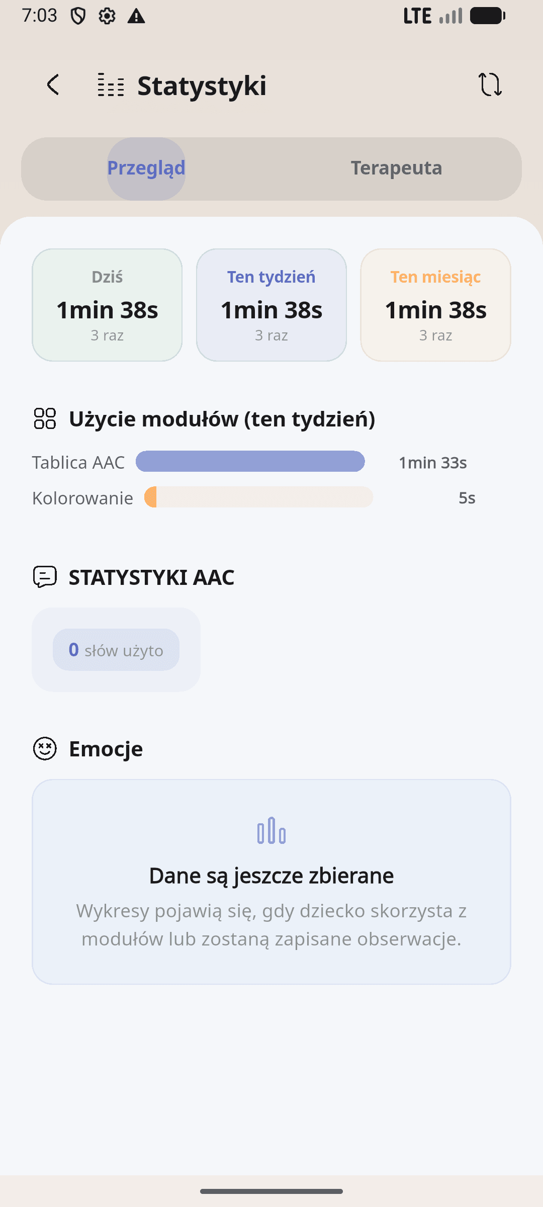 Strefa rodzica screenshot 2