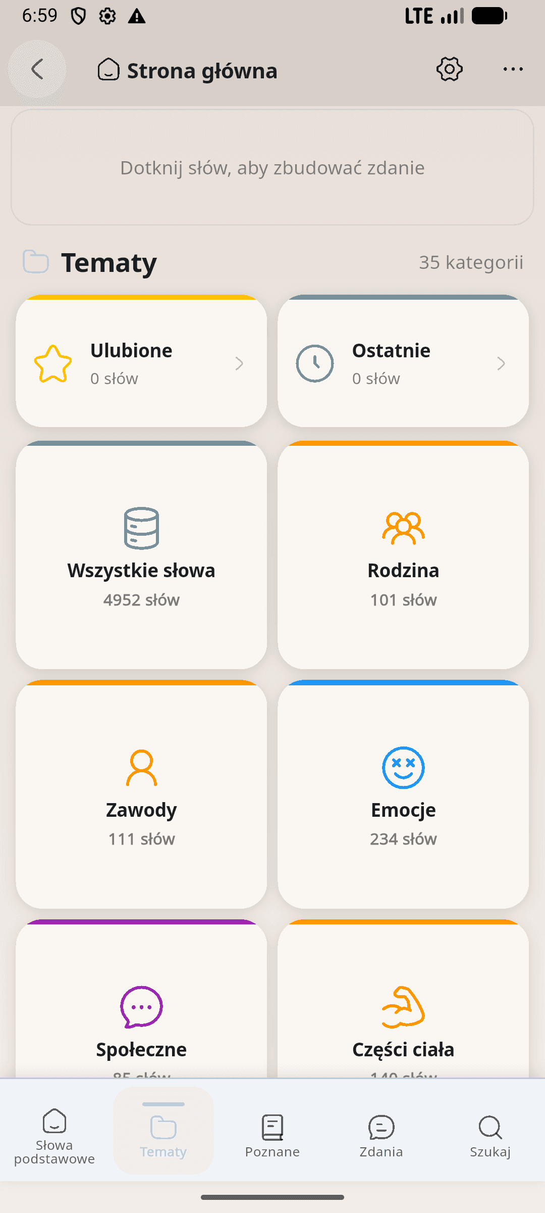 Komunikacja AAC screenshot 2